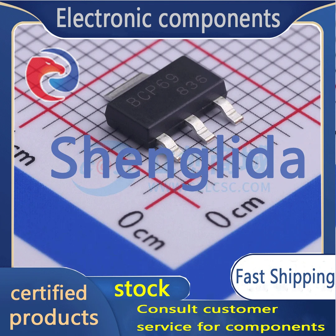 

BCP69 package SOT-223 transistor (BJT) brand new in stock (10 units)