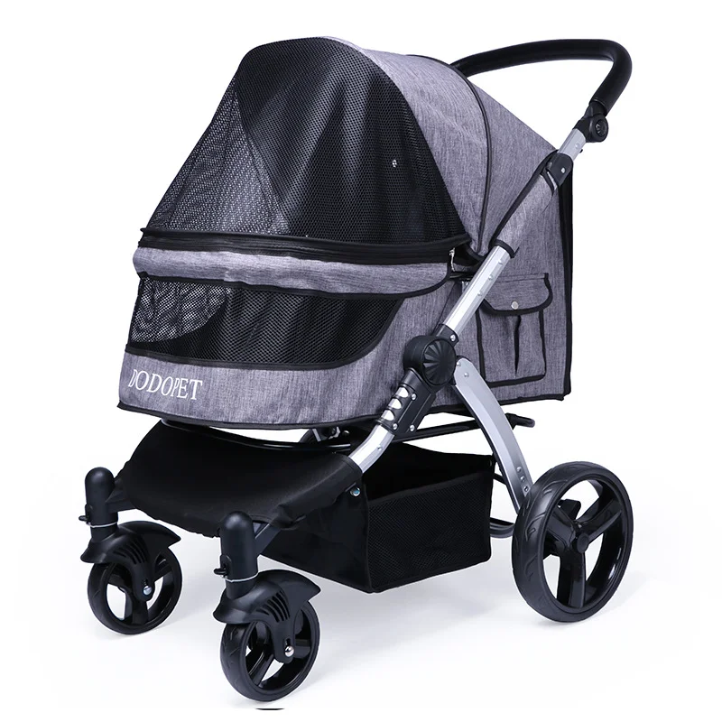 고품질 4륜 애완동물 트롤리, 고양이와 강아지를 위한  - Pet Stroller Carrier 리뷰 및 가격