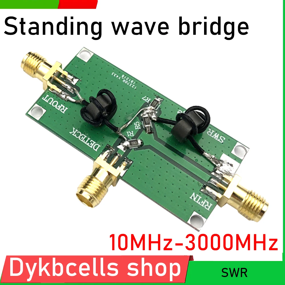 Imagem -06 - Standing Wave Bridge Swr Reflexão rf Controlled Bridge para rf Network Spectrum Analyzer Sweeper Antena 103000mhz