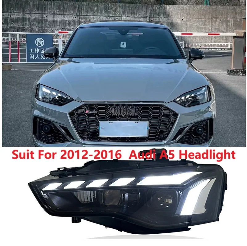 

Suitable for 2012-2016 A5 models. For modifying headlights, taillights, blackening of laser headlights assembly, a blue tint. Dy