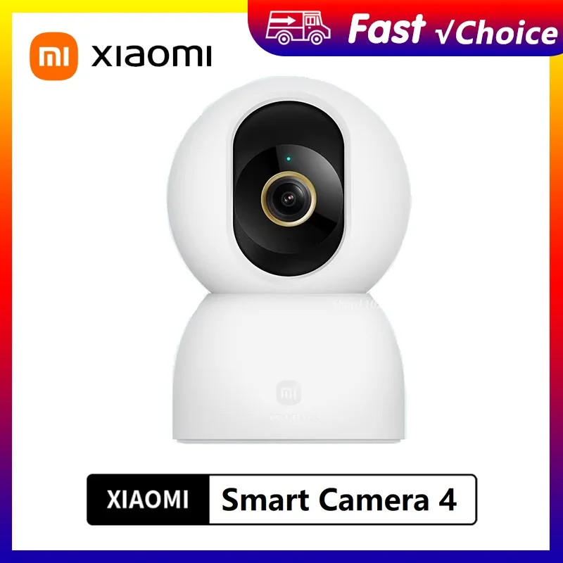

New Xiaomi Mijia Smart Camera 4 8MP 4K UHD Indoor Monitoring Remote 360-degree No-dead-angle Night Vision Network Home Camera ﻿