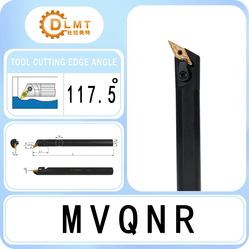 S20R-MVQNR S25S-MVQNR S32T MVXNR MVUNR MVWNR MVZNR Degrees External Turning Tool Holder For VNMG160404 Used on CNC Lathe Machine