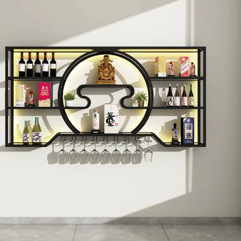 

Storage Buffet Wine Cabinets Commercial Display Cocktail Whisky Wine Cabinets Corner Unique Mueble Para Vino Bar Accessories