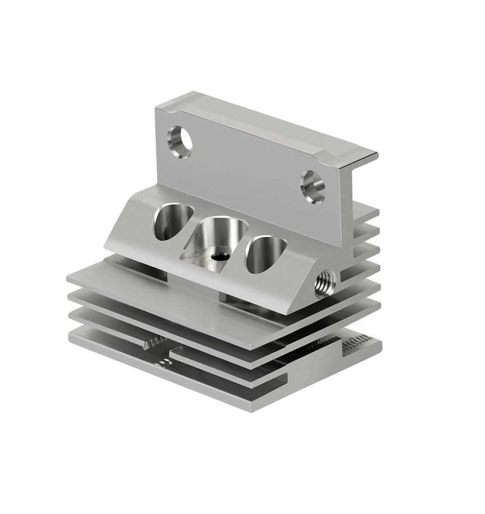 Für Creality K1 Serie Kühler Metall Kühlkörper Einteilige Throat Keramik Heizkopf Kits für K1 K1C K1 MAX 3D Drucker Teile – Detail 4