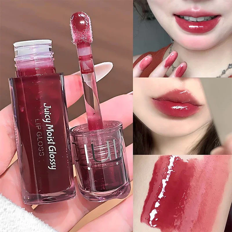 CAPPUVINI Juicy Lip Tint Glänzender Lipgloss Spiegelglanz Flüssiger Lippenstift Feuchtigkeitsspendender Lipgloss Koreanische Kosmetik – Detail 5
