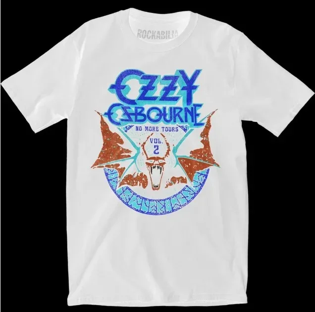 OZZY OSBOURNE, Osborne Blues Rock Band Earth Cotton Short Sleeve T Shirt High Quality Men Women Tops 2024 New In