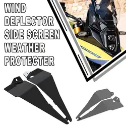 23 24  For Suzuki V-Strom 800DE 2023 2024 2025 VSTROM 800 DE Motorcycle Wind Deflector Side Screen Weather Protecter Accessories