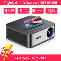 ThundeaL 1080P Projector WiFi Full HD Projector TD98Pro Android 4K Video Movie TD98 Pro Smart TV Phone Home Theater Cinema Beam