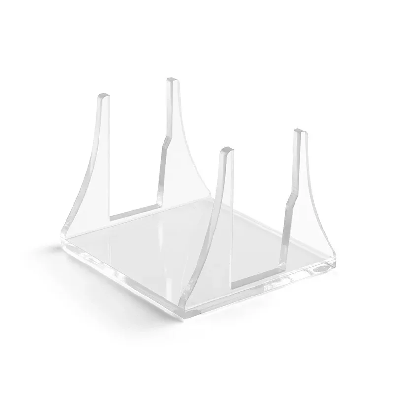 Transparent Acrylic Vertical Stand Desktop Storage Bracket Router TV box Desktop Stand Anti-Slip Holder for 2010-2020 Mac Mini