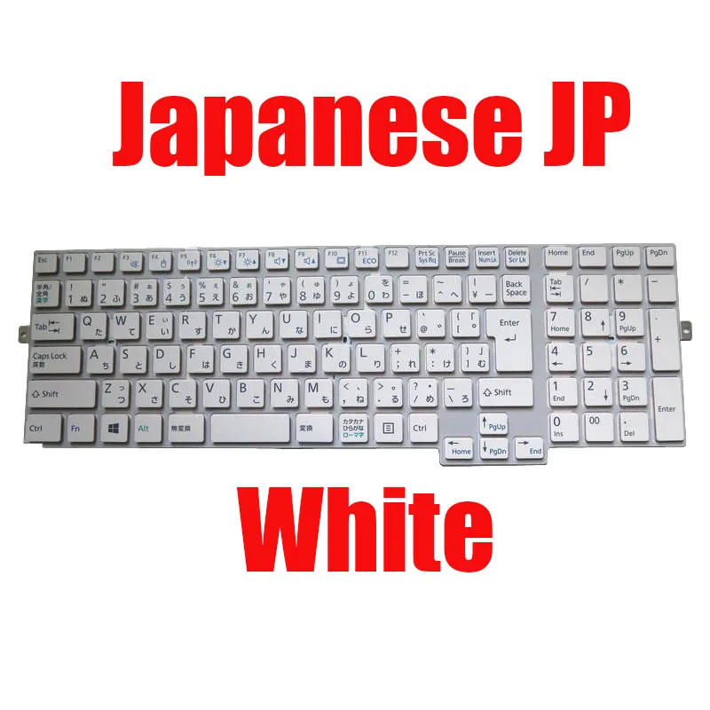 Japanese JP JA Laptop Keyboard For Fujitsu N860-7897-T163 CP684477-01 N860-7897-T151 CP684471-01 Without Backlit New