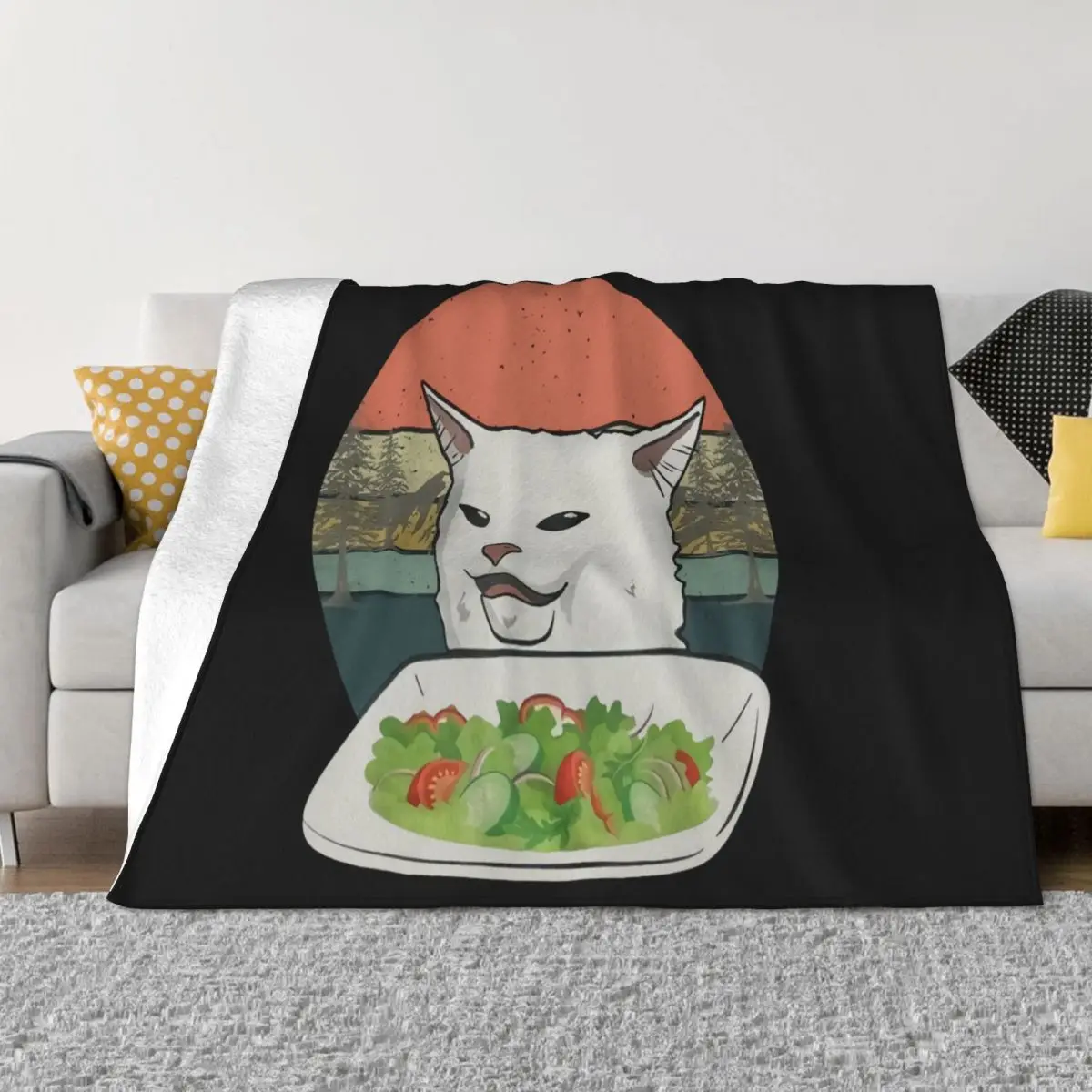 Smudge Cat T S5Xl Mug Women Men Basic Teenage Swag Middle Aged New Arrival Gift Interested Pictures Designs Throw Blanket