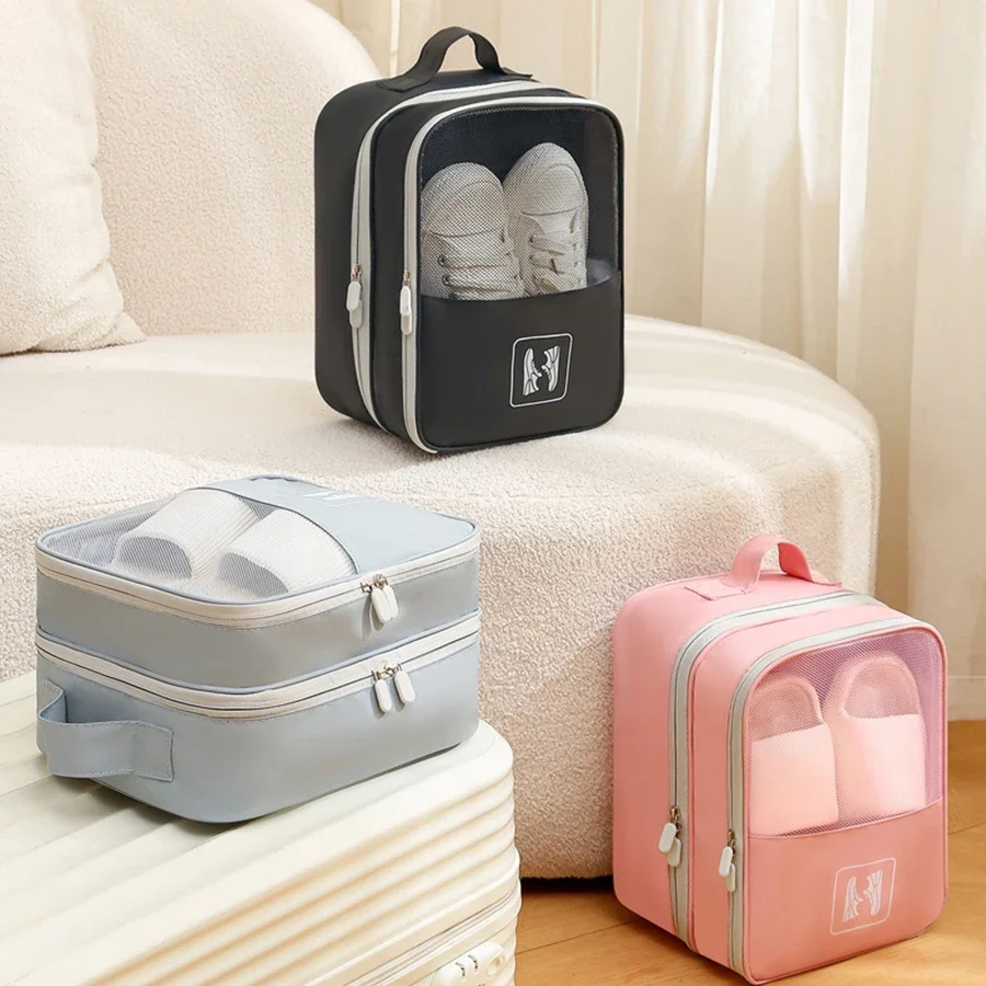 High Quality Portable Travel Shoe Bag Underwear Clothes Bags Shoe Organizer Storage Bag Multifunction Travel Accessories