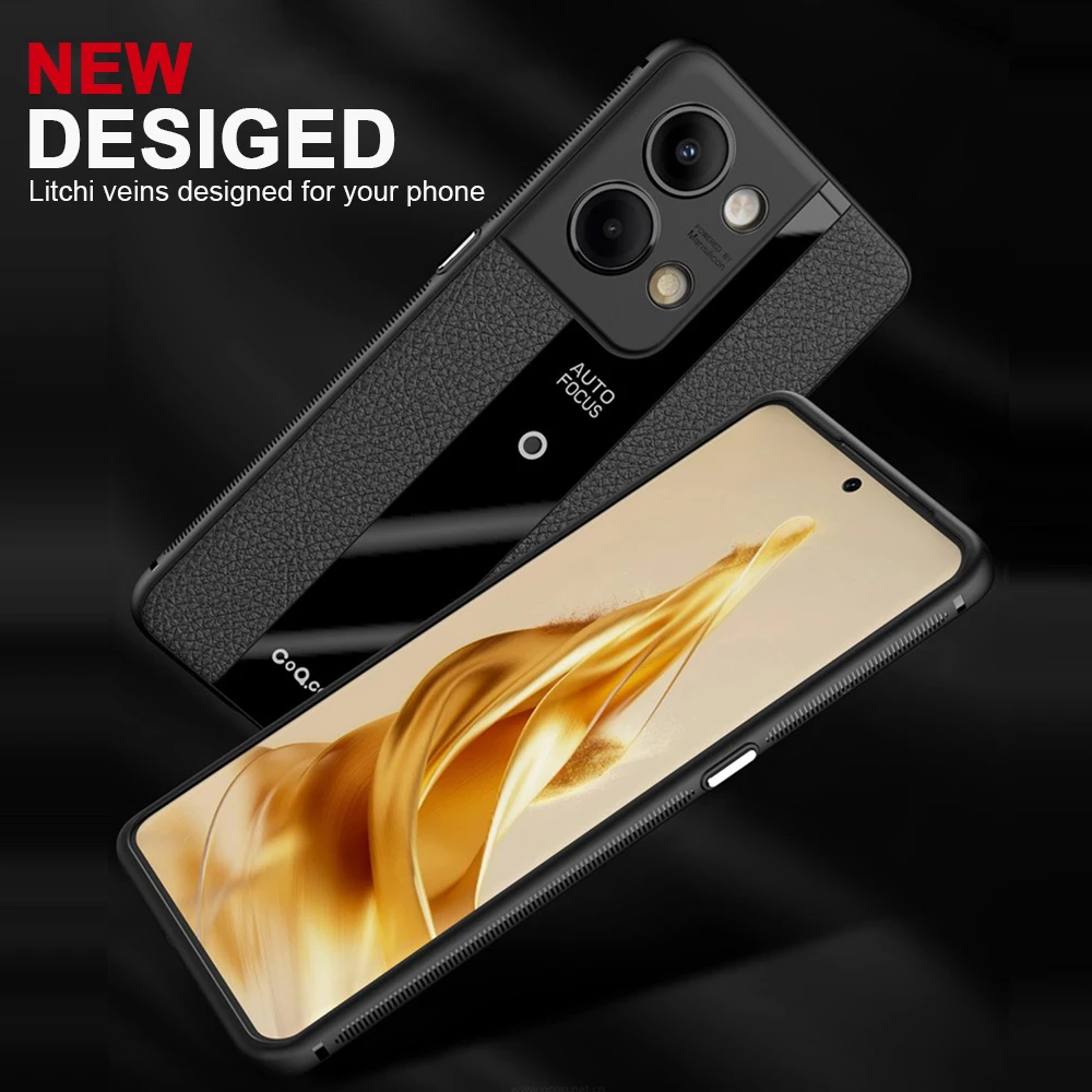 Classic Shockproof luxury Phone Cover For OPPO Reno 9 Pro Frosted Texture Slim Matte Protective Fundas For Reno9 Coque