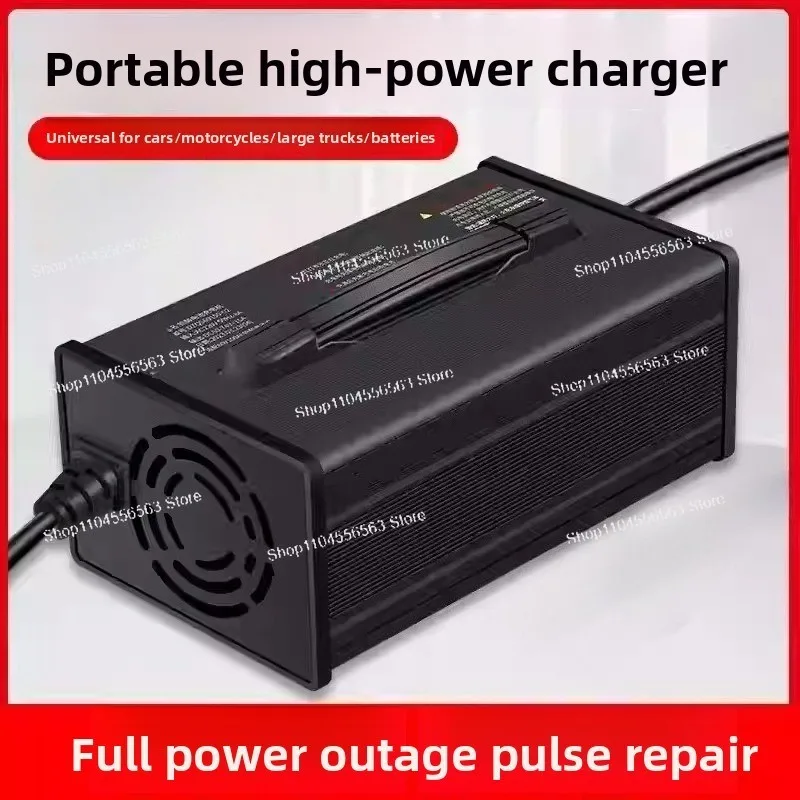 2000W Fast-Charge LiFePO4 Battery Charger, 43.8V 40A/30A/20A for 36V 12S LFP Batteries
