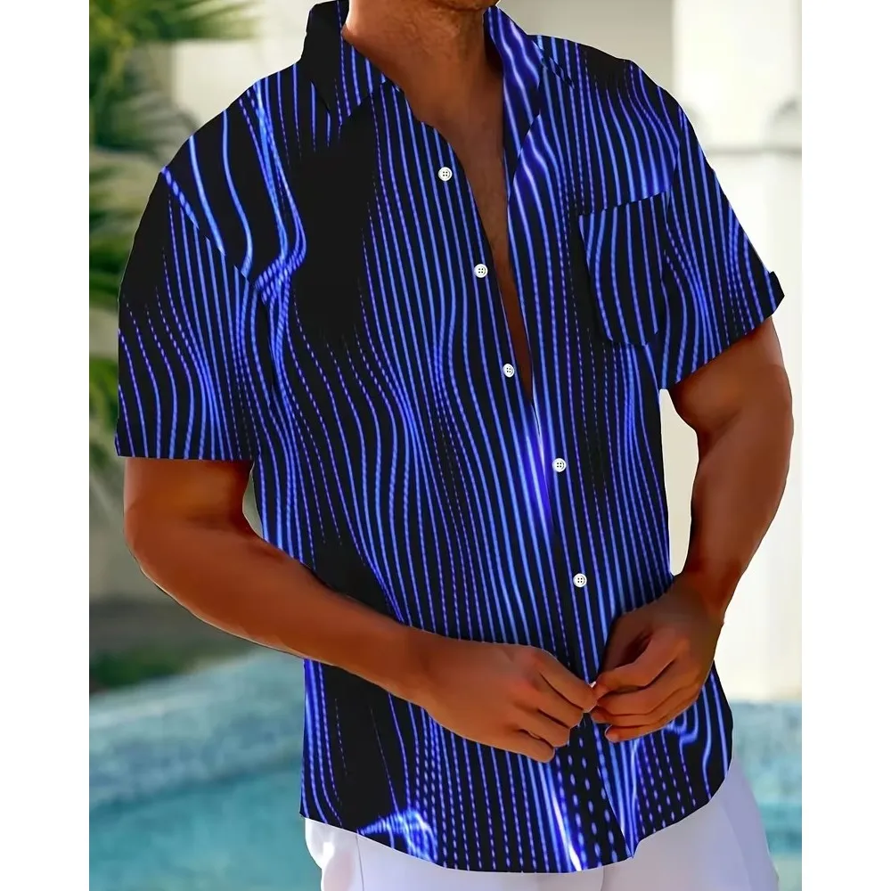 

2026 Casual Camisas Masculina Men's Shirts Menswear Clothing Shirts For Man Simple Style Personality Temperament Chic Contrast
