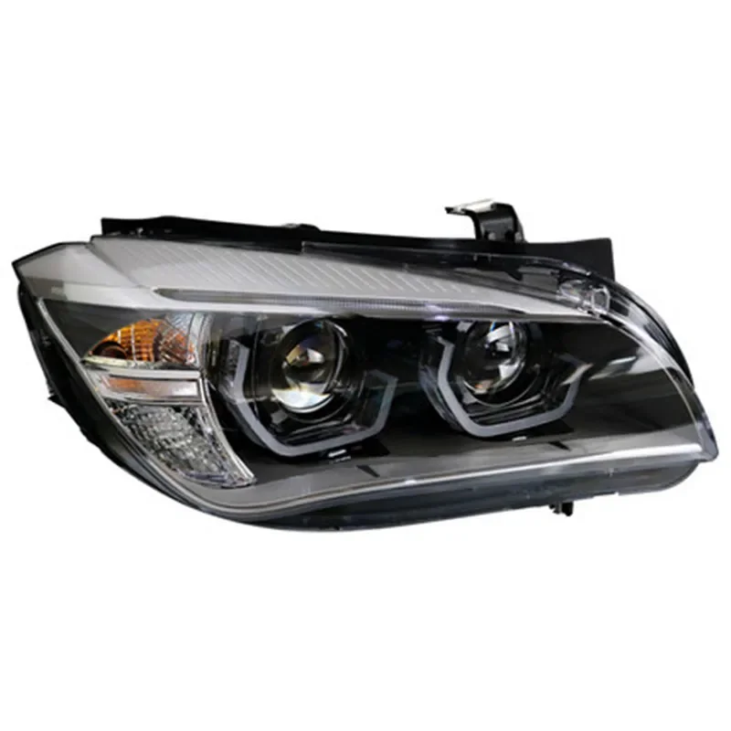 

Car LED Headlight Assembly for BMW x1 2010-15 DRL Daytime Running Light angle eye автомобильные товары