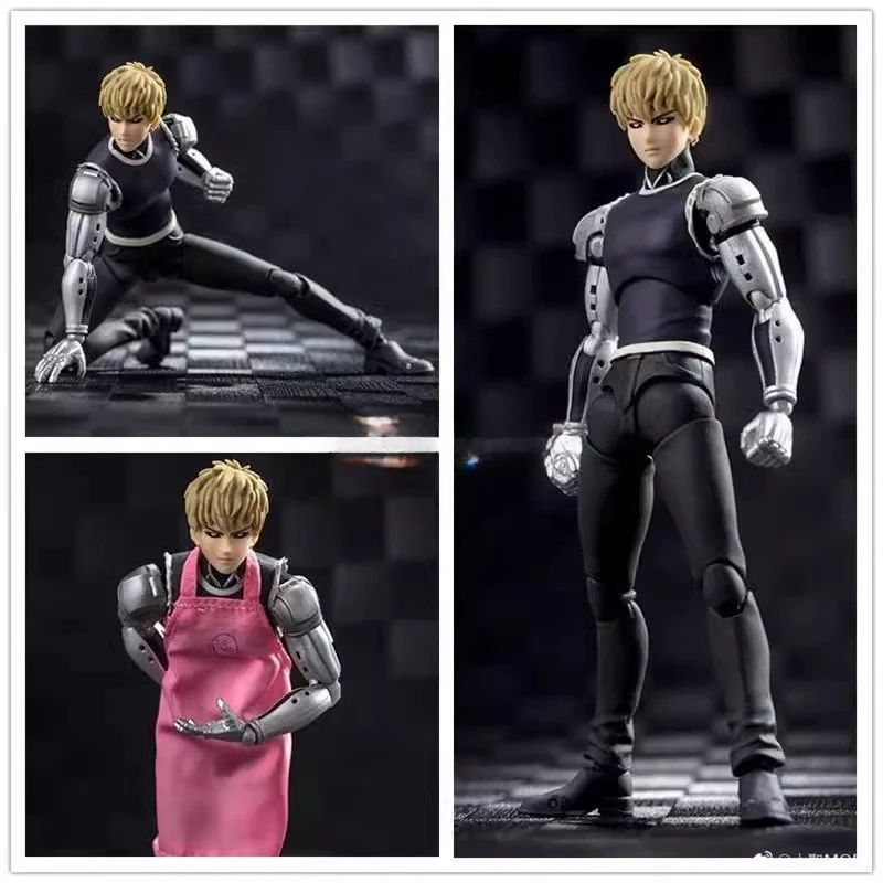 В наличии Модель Dasin Greattoys GT One Punch Man Фигурки Сайтама Генos Гарou SHF ПВХ Фигурка Аниме Игрушки Фигурка