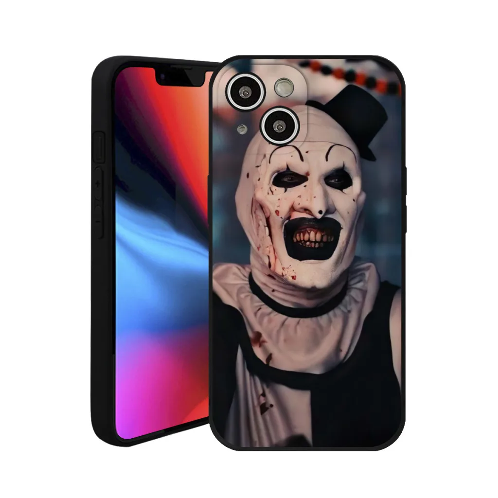 Terrifier Horror Movie Phone Case For iPhone 15 Pro Max Silicone Shell