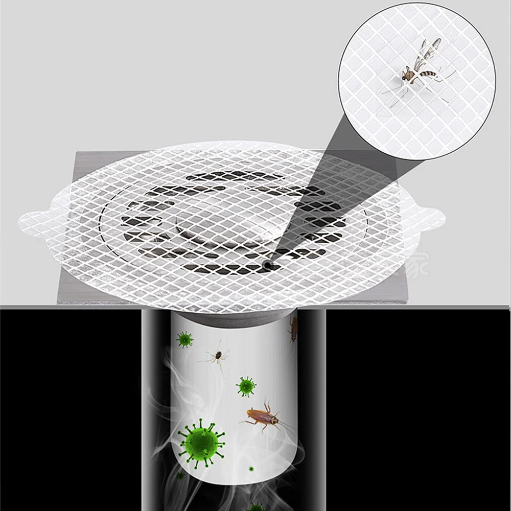 Anti-blocking Artifact Easy To Use Hair Filter Multipurpose Disposable Kitchen Sink Leak Anti-clogging Floor Drain Stickers