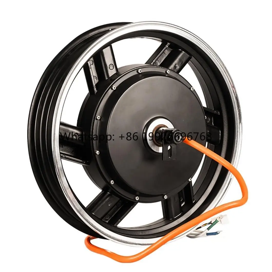 

17 Inch-3.5 Bare-rim Factory Custom 4000W Hub Motor High Power BLDC Motor for Electric Motorcycle