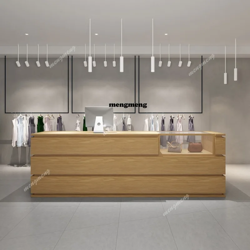 

Checkout Front Desk Reception Counter Modern Luxury Clothing Reception Desks Beauty Salon Mostrador Recepcion Office Furniture