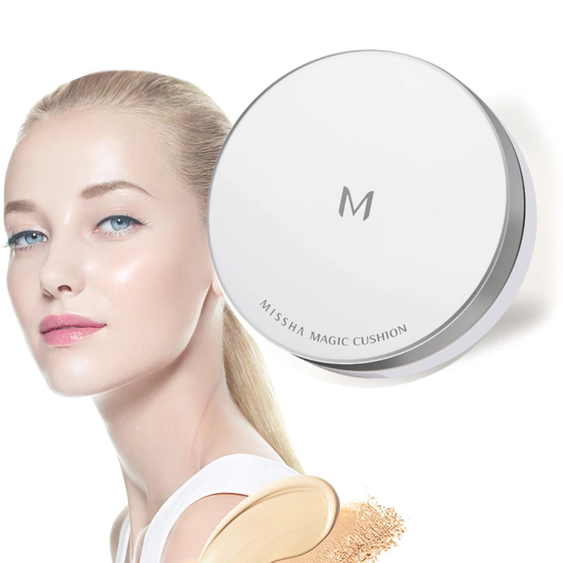 MISSHA M Magic Cushion Flawless #21 Air Long-lasting Moisturizing BB CC Cream Oilcontrol Korea Cosmetics