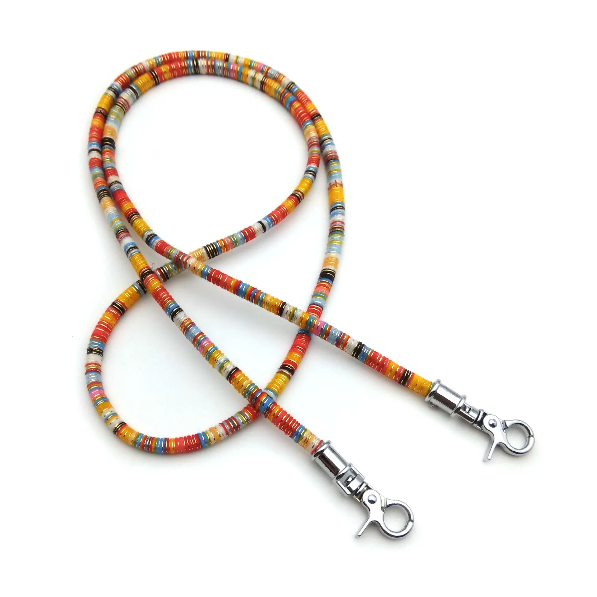 Multicolor Ethnic Boho Woven Cotton Replacement Bag Strap Lightweight Crossbody Shoulder Strap for Phone and Bag Accessories