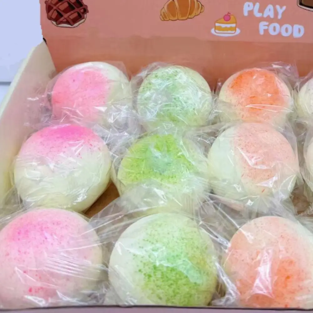 1pc 3D Sensorischen Spielzeug Silikon Capybara Squeeze Spielzeug Entspannt Chinesischen Stil Kuchen Lebensmittel Spielzeug Kreative Nette Vent Quetschen Spielzeug kinder Geschenk