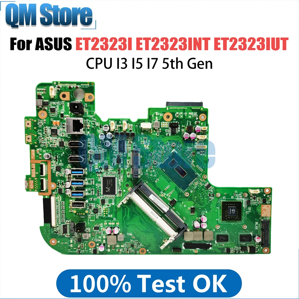 

ET2323 Laptop Motherboard For ASUS ET2323I ET2323INT ET2323IN ET2323IUT Notebook Mainboard CPU I3 I5 I7 5th Gen GT840