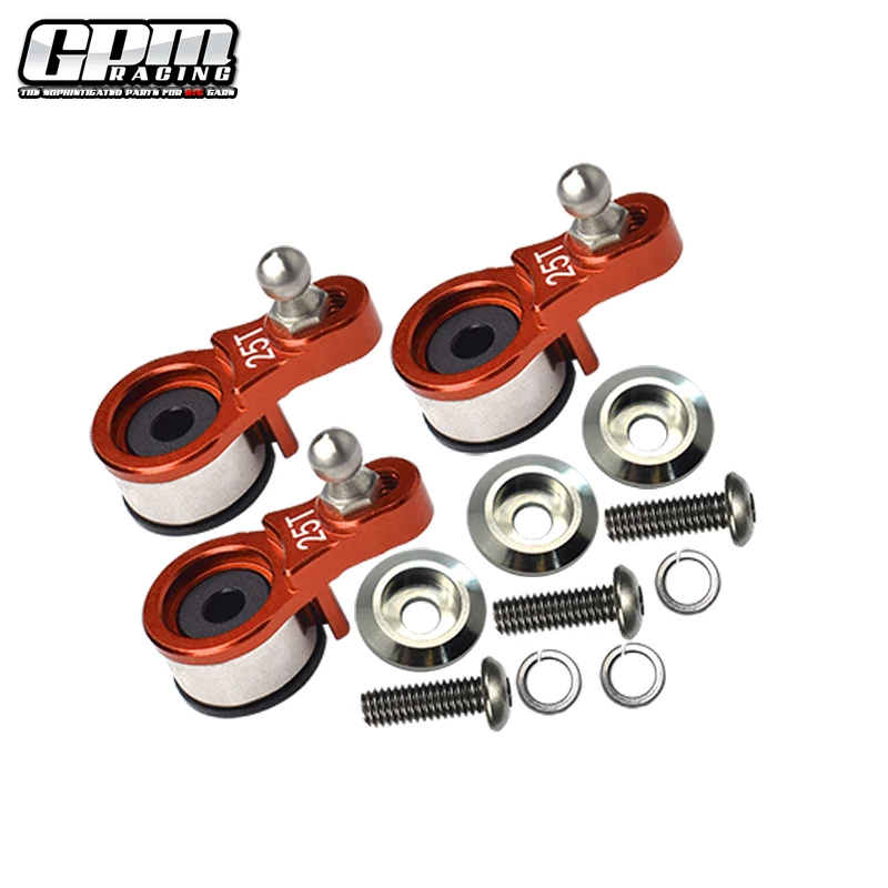 GPM TRAXXAS 1/10 TRX4 Defender TRX6 For Aluminum Servo Horn Built-In Spring