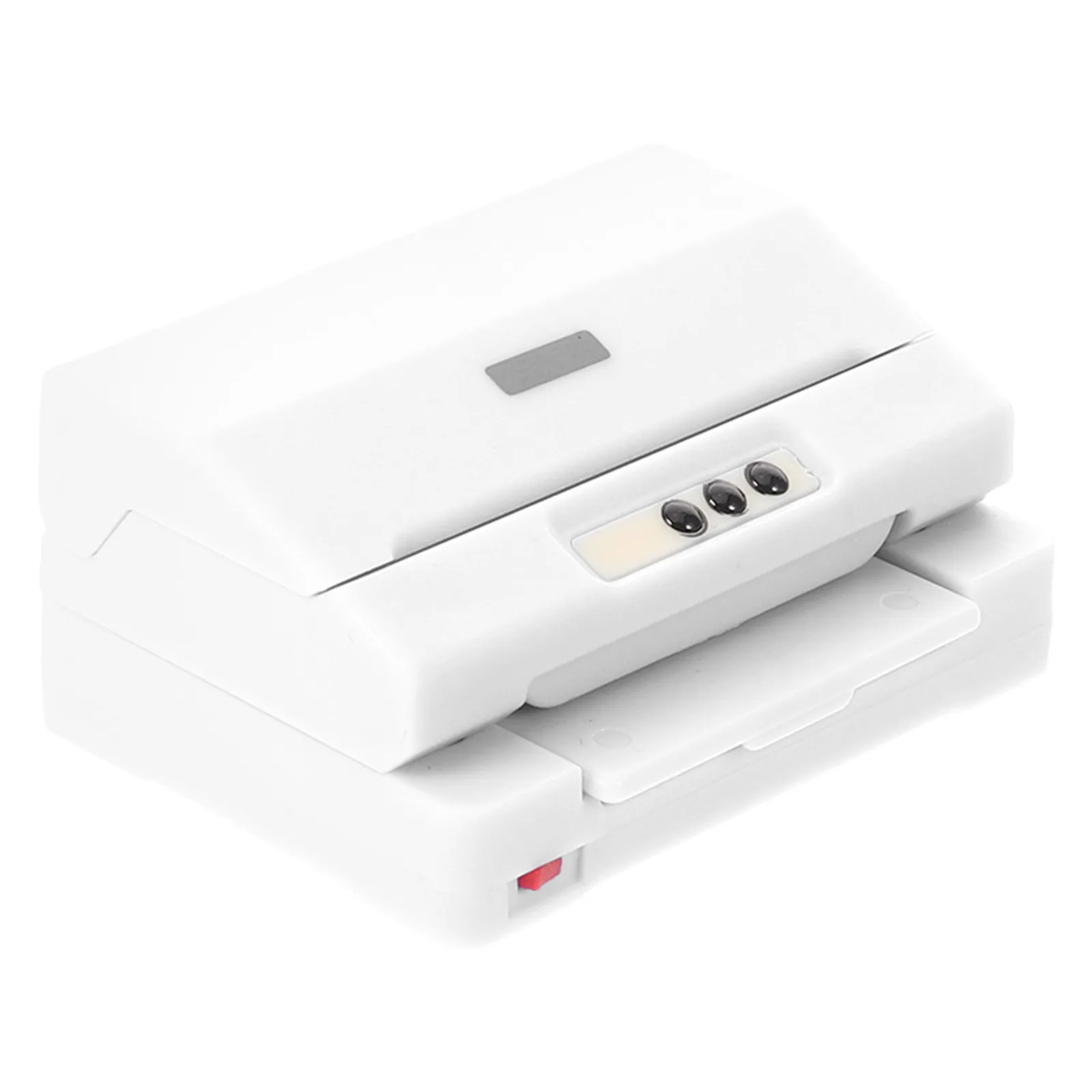 Miniature Dollhouse 3D Printer Compact Micro Desk Mini Printer Realistic Dollhouse Mini Furniture Decoration Miniature Work