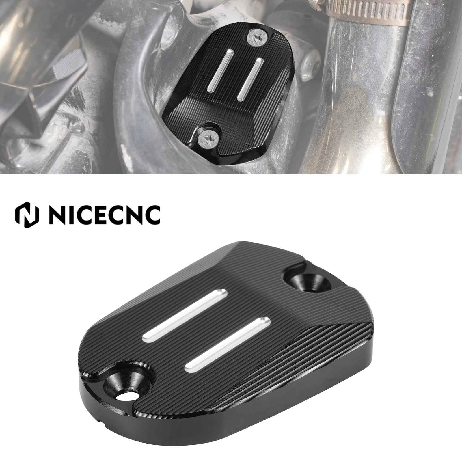 

Rear Brake Master Cylinder Cover for Harley Sportster 1200 Custom XL1200 Forty Eight XL1200X Iron 883 XL883N Seventy Two XL1200V