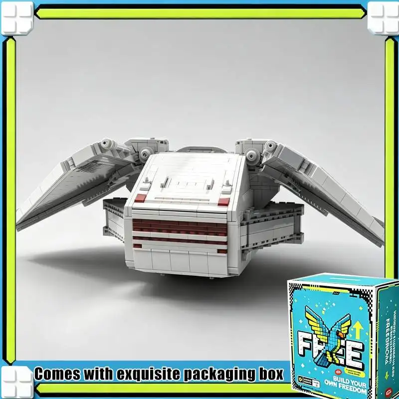4509PCS Multi Wing Space War Shuttle Model Custom Building Blocks Sci Fi Starfighter DIY Assembly Display Toy Creative Gift