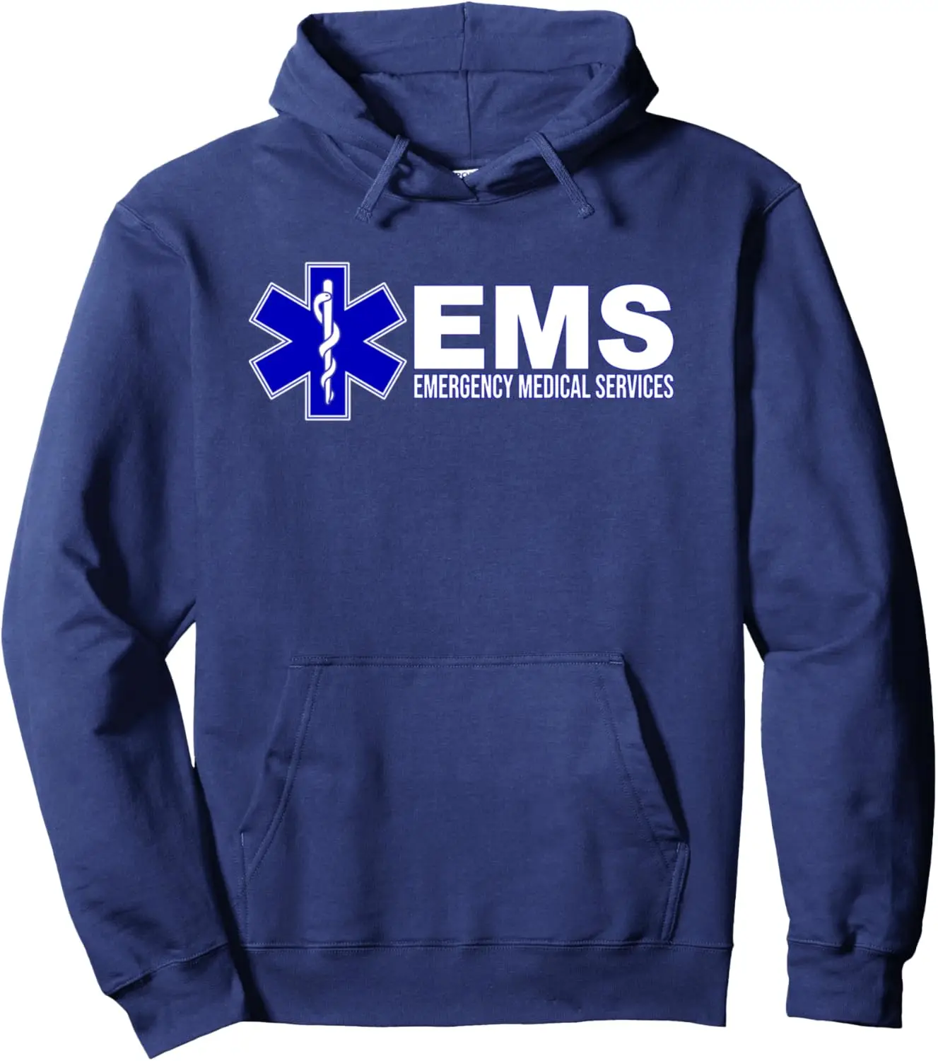 EMS Star Of Life Emergency Medical Services Paramedic EMT Pullover Hoodie