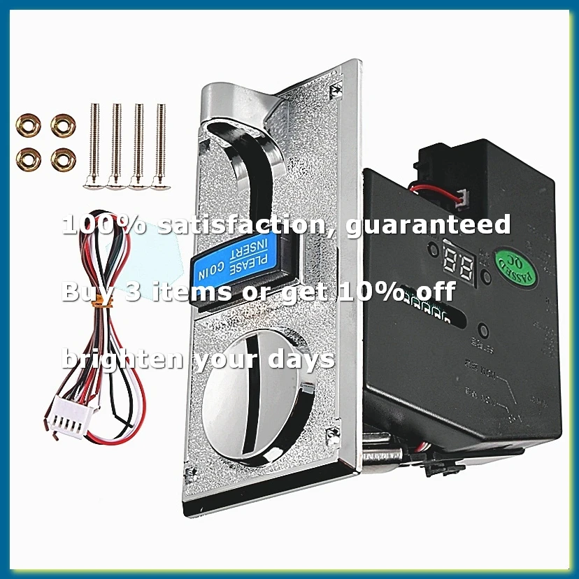 Multi Coin Acceptor Selector for Mechanism Vending Machine Mech Arcade GameA09G