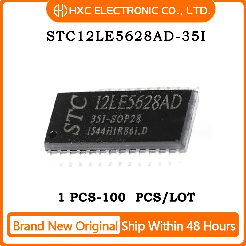 

Free Shipping 1PCS/10PCS/50PCS/100PCS STC12LE5628AD-35I LQFP32 Brand New Original IC Chip