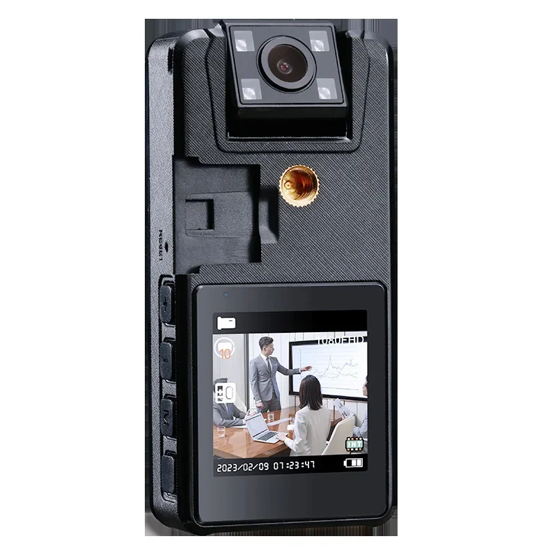 Voice Recorder High Definition Camera Law Enforcement Recorder Sports Camera with Screen Infrared Night Vision Lens