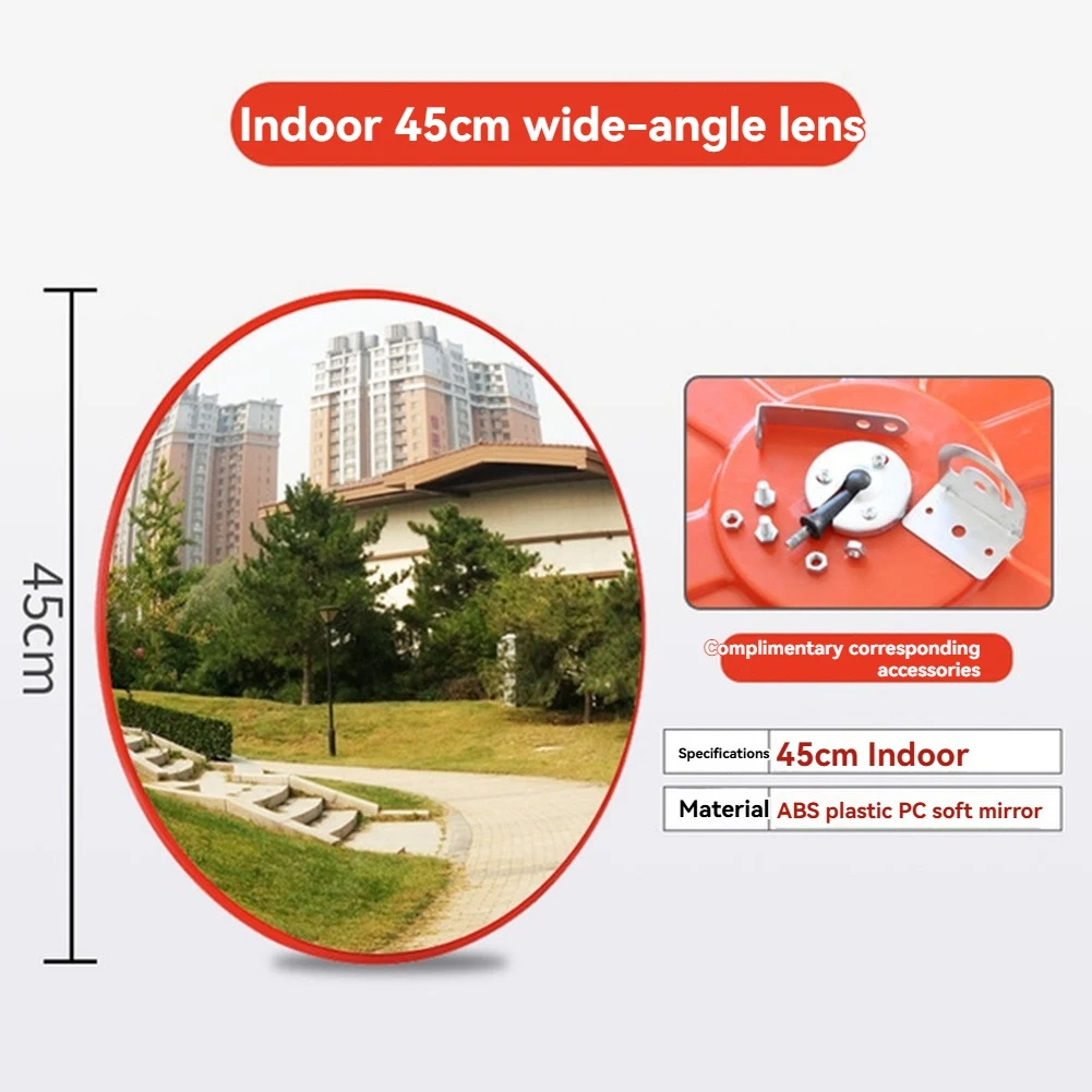 MALL Outdoor Traffic Wide-Angle Mirror Road Turning Convex Convex Indoor Anti-Theft Reflector Garage Corner