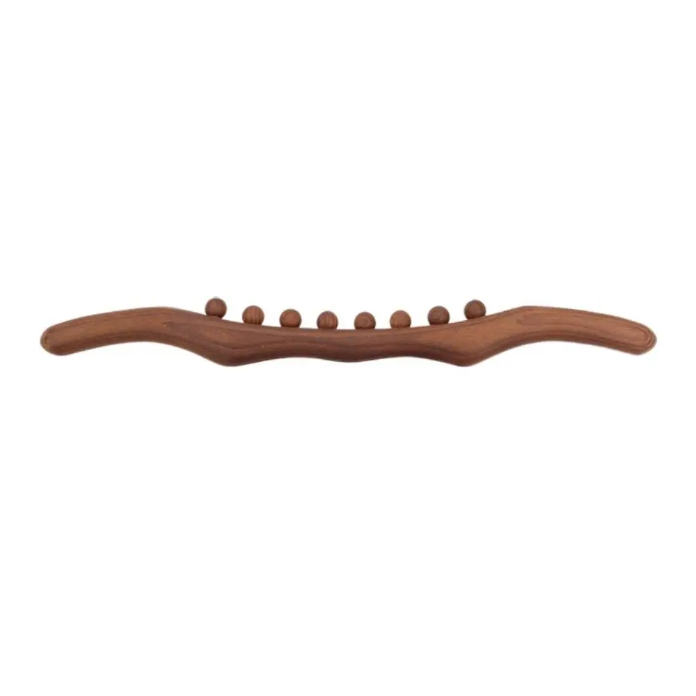 

Handheld Gua Sha Massage Stick Body Shaping Treatment Abdomen Cellulite Massage Bar SPA Muscle Relaxing Wooden Body Massager