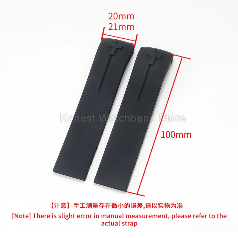 20mm 21mm Premium Quality Waterproof Sweatproof Silicone Watch Strap for Tissot T-Touch T091 T121 T047 Bracelet Orange Red Blue