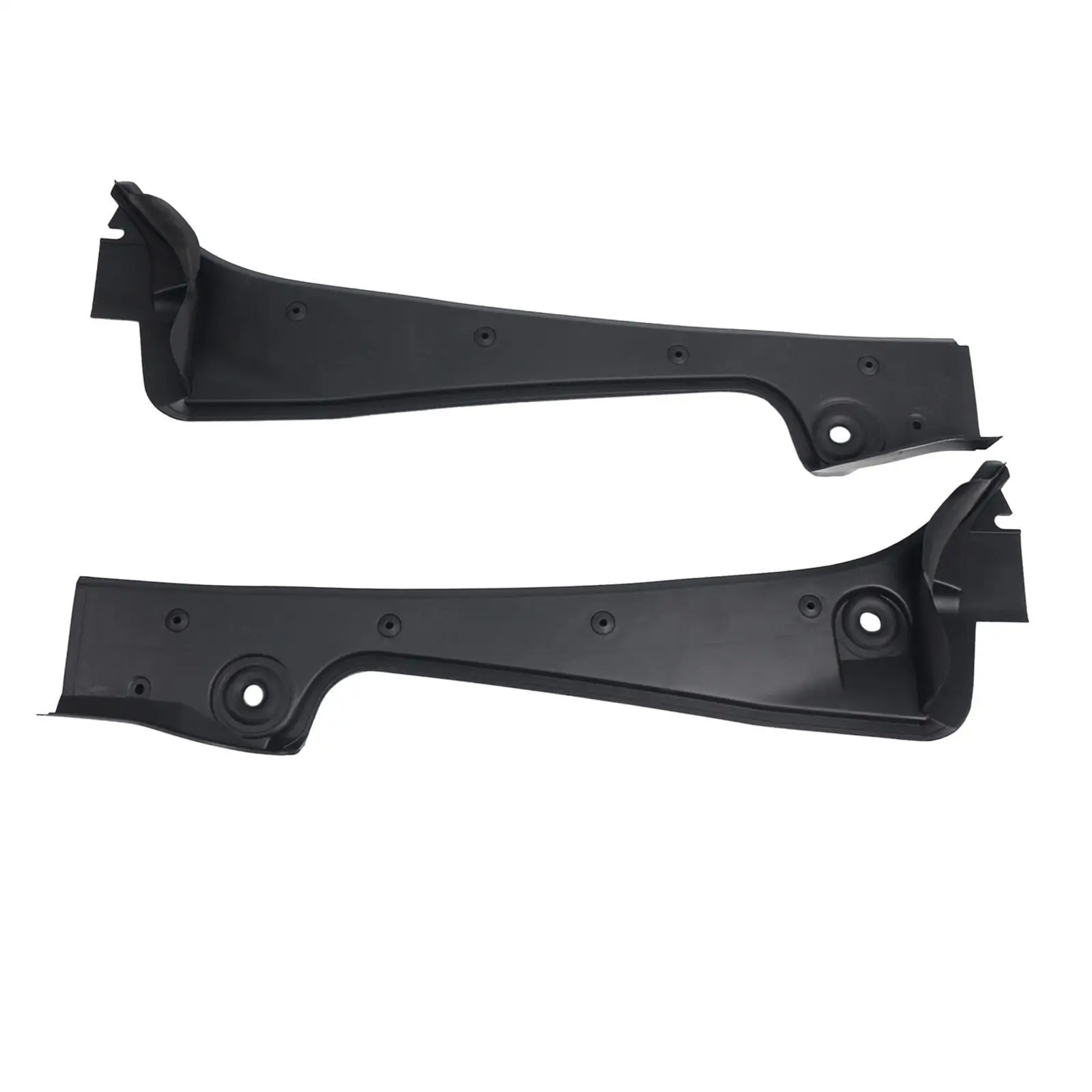 

Windshield Wiper Side Cowl Cover Trims Fenders Durable PP Direct Fit Panel for BMW E60 E61 LH RH Car Modifications