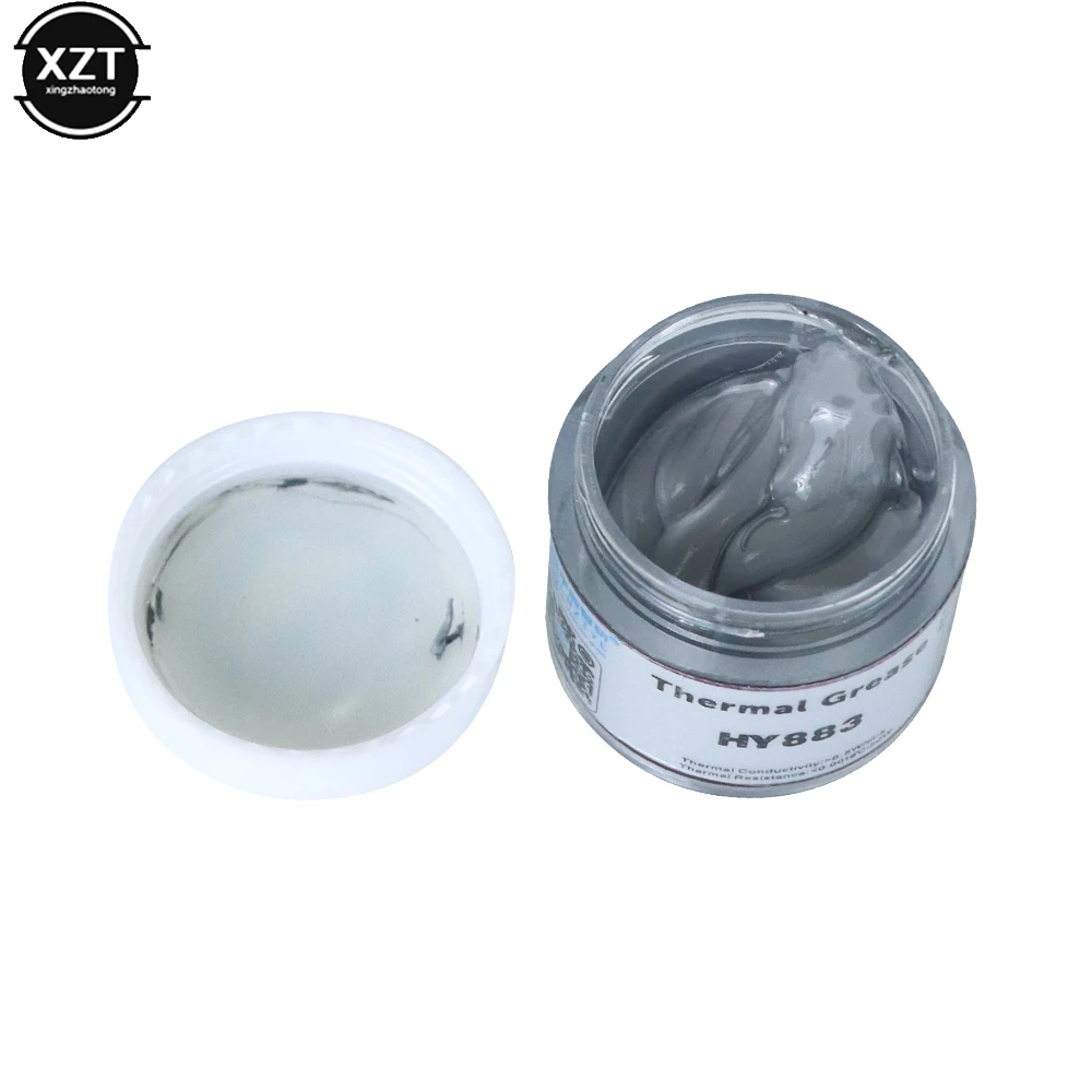 HY204ซิลิโคนร้อน20ก. HY206 20ก. สำหรับระบายความร้อนแบบจาระบีแผ่นระบายความร้อนสำหรับระบายความร้อนซีพียูแผงระบายความร้อนคอมพิวเตอร์โน้ตบุ๊กเข็มฉีดยาระบายความร้อน