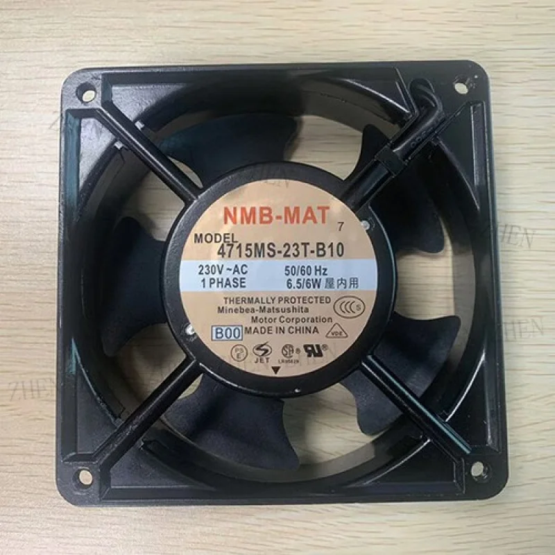 

Y 1 Pc. New FOR 4715MS-23T-B10 Axial Cooling Fan 12038 AC230V 6.5/6W 12CM