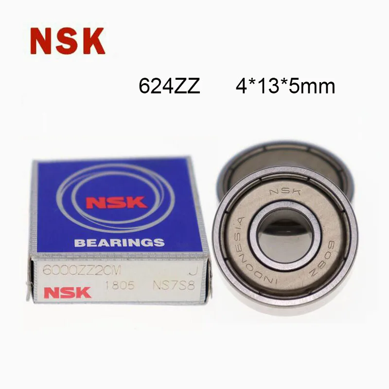 

Origin Japan NSK Bearing 5/10pcs / LOT 624 624Z 624ZZ High Speed Ball Bearing 4*13*5mm Chrome Steel Bearing 3D Printer Parts