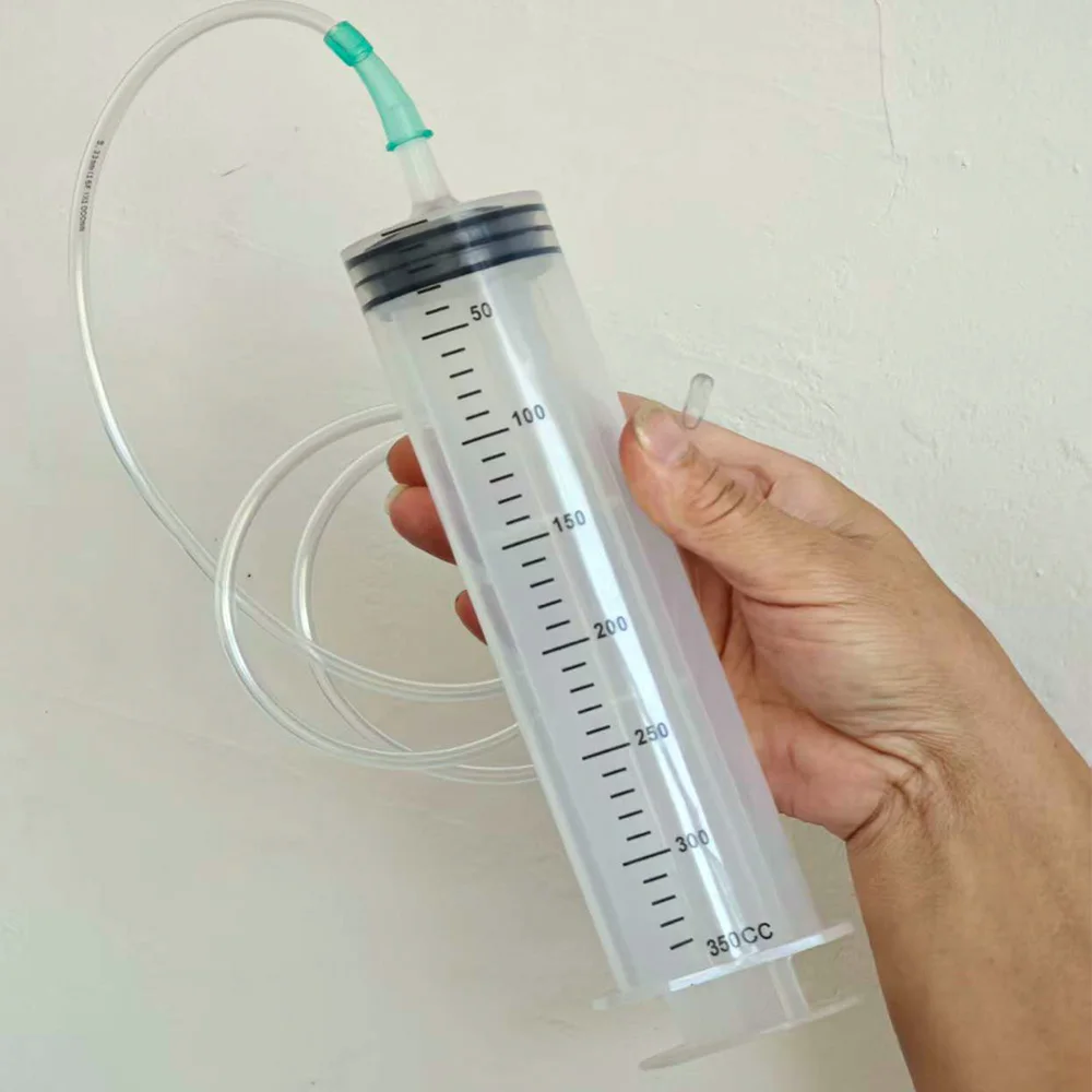 60-1000ml Kunststoffspritze, Langlebig, Verstärkt, Große Kapazität, Auto-Ölabsauger, Labor-Klebstoffspender, Tierwasserspender, Einlauf- und Fütterungsspritze – Detail 8