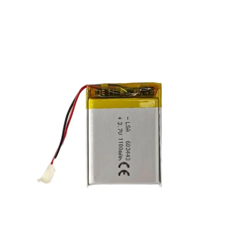 603443 1000mah 3.7V Audio Battery for Humidifier Bluetooth Speaker Igniter Environmental Friendly Polymer Lithium Battery