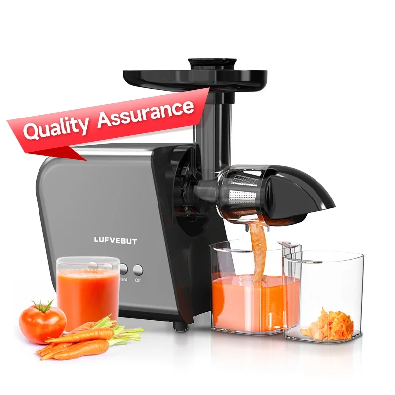 

Fruit Slow Juicer Machine Whole Horizontal 250W Cold Press Slow Juicer