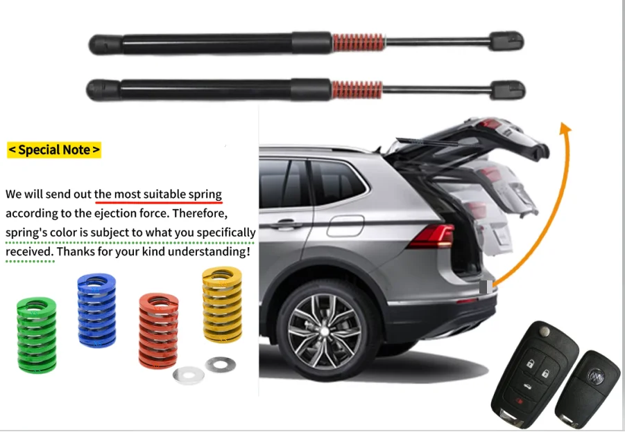 2x Without Power Back Struts Lift Support With Spring For Hyundai i10 AC3 Hatchback 2019 2020-2026 Rear Tailgate Boot Gas Spring