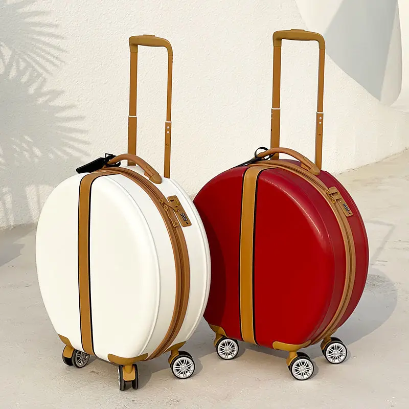 18 inch travel suitcase set carry on small bag with wheels trrolley luggage case female boarding suitcase lightweight luggage