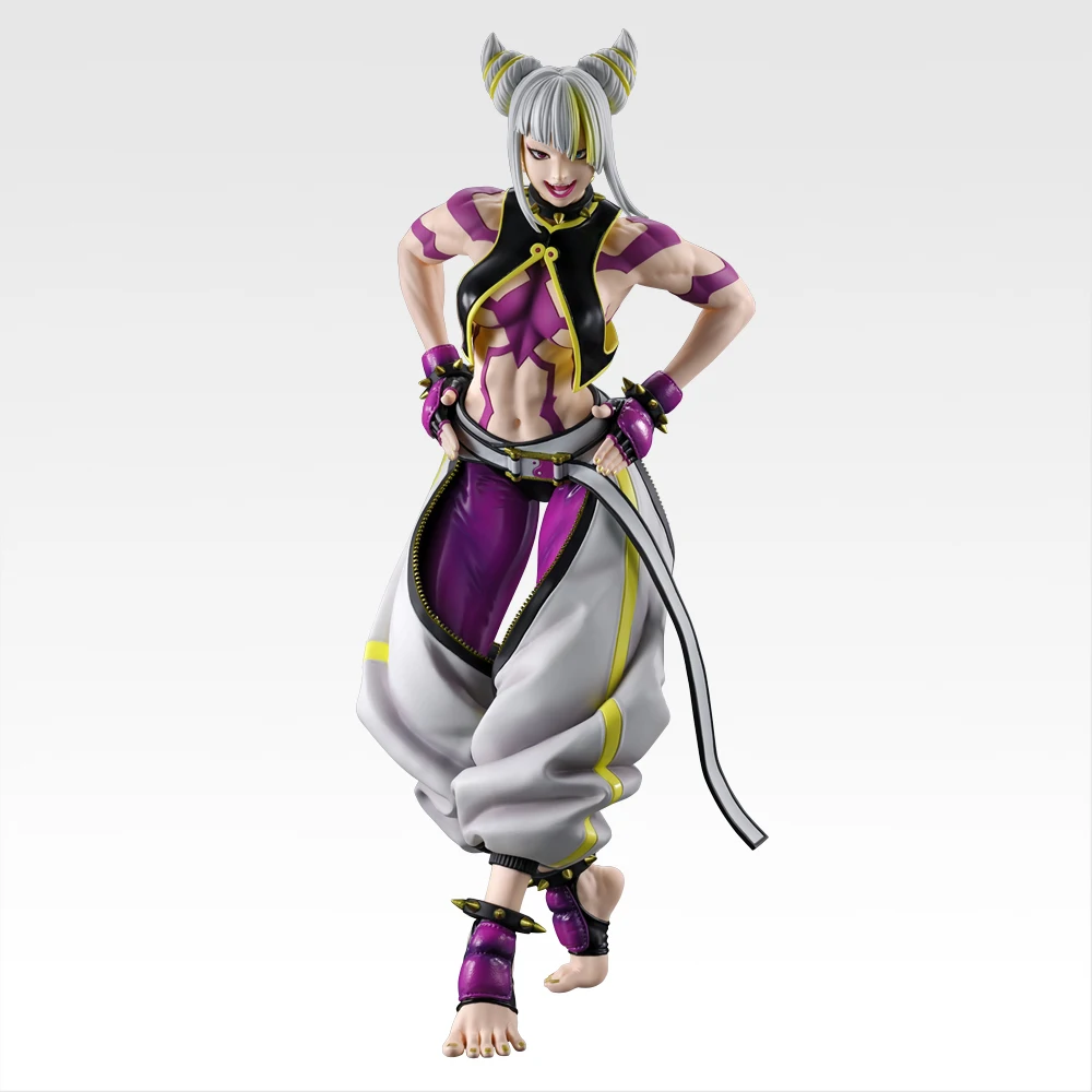 Op voorraad Originele Bandai Ichiban Kuji Street Fighter 6 Juri Han Blanka Akuma Figuur Anime Model Speelgoed